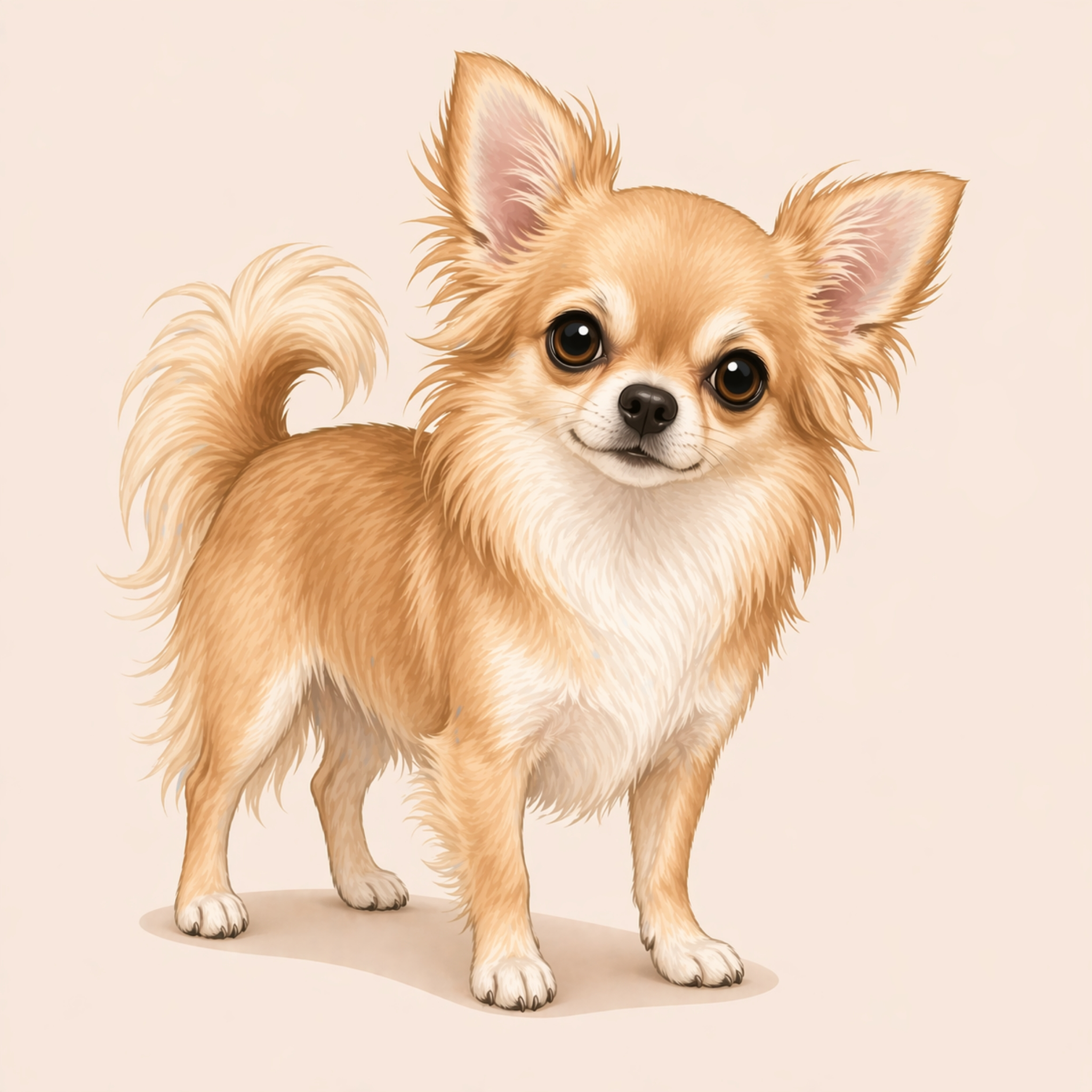 Chihuahua poil long