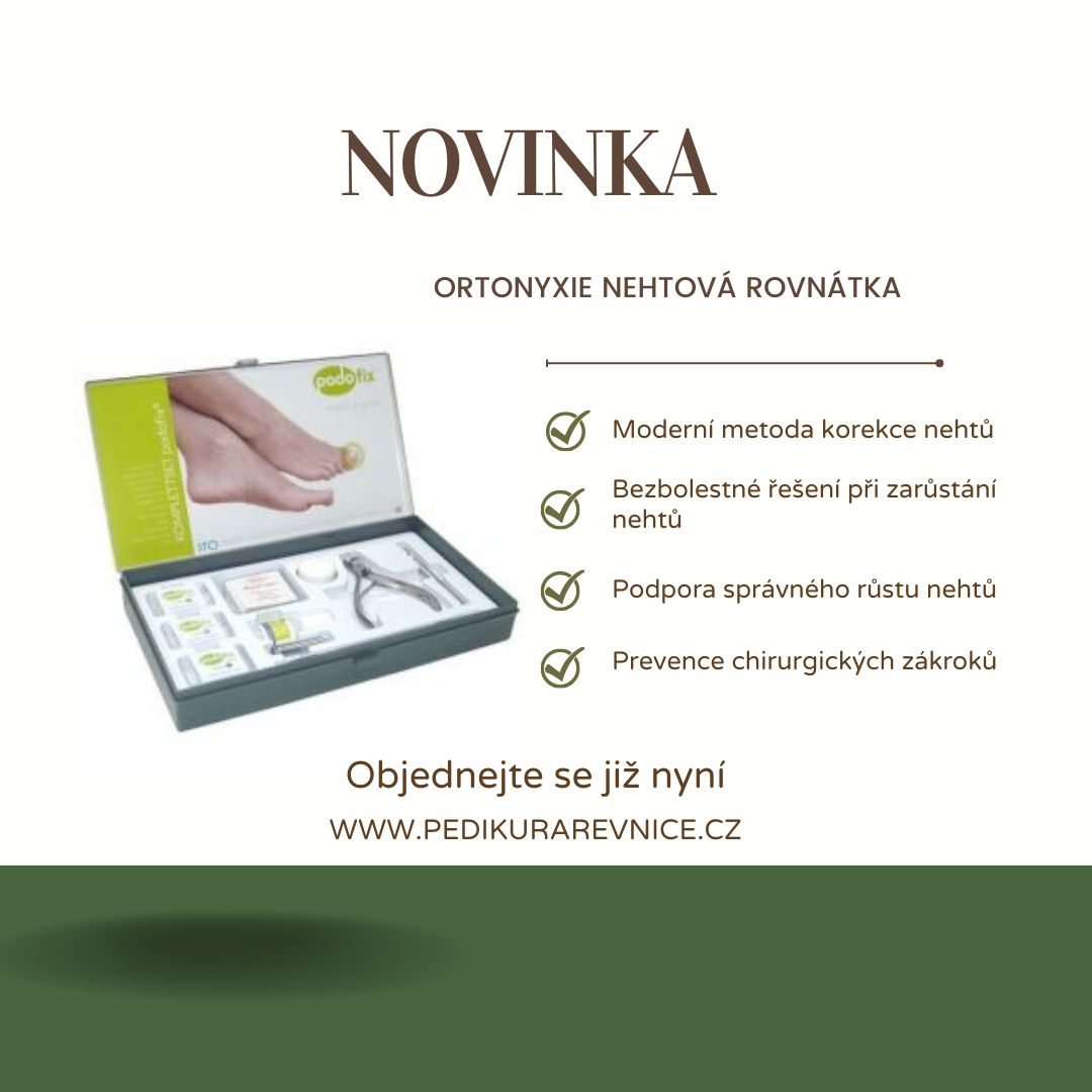 Léčba zarostlého nehtu / rovnátko 45 min bez pedikúry