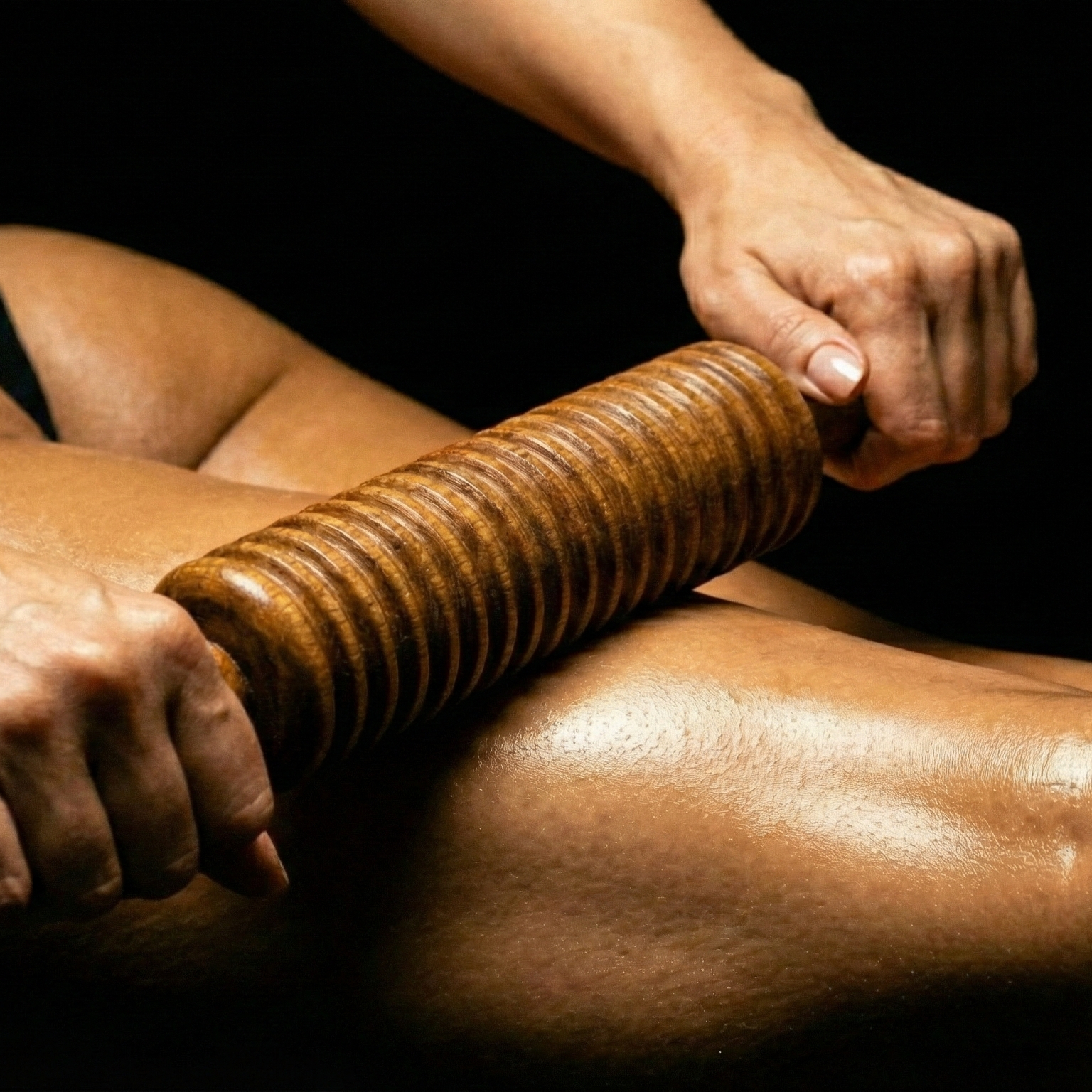 Maderoterapie nohou či problematických partií 60 minut