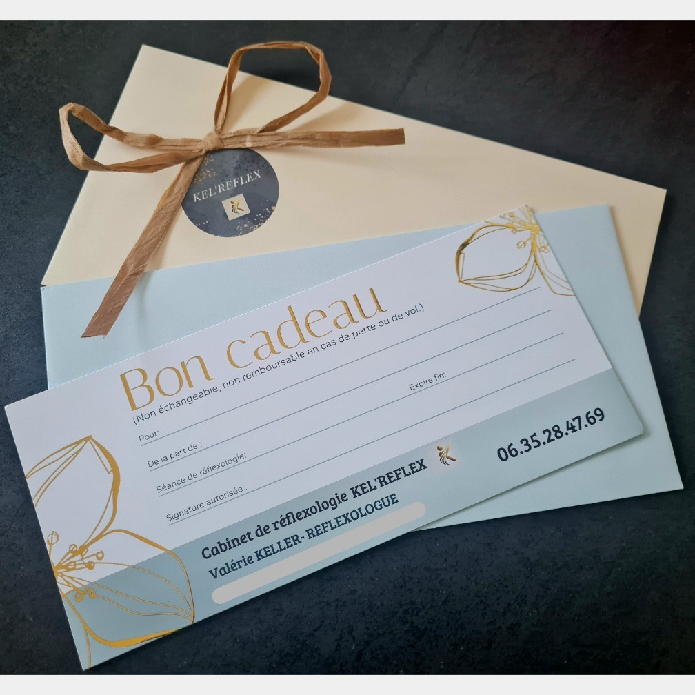 Je souhaite profiter de mon bon cadeau KEL'REFLEX