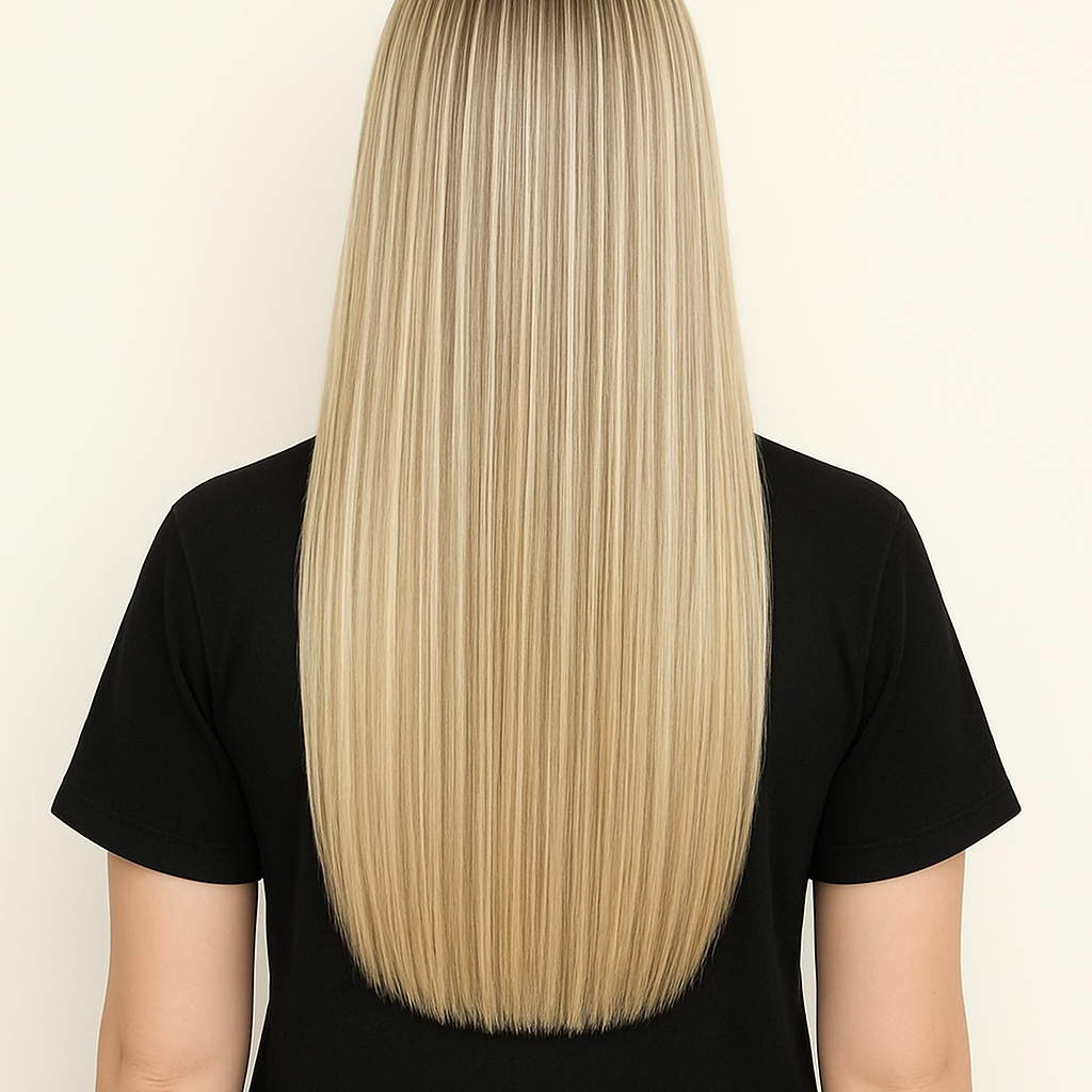 Melír - dlouhé vlasy (jemné prosvětlení)