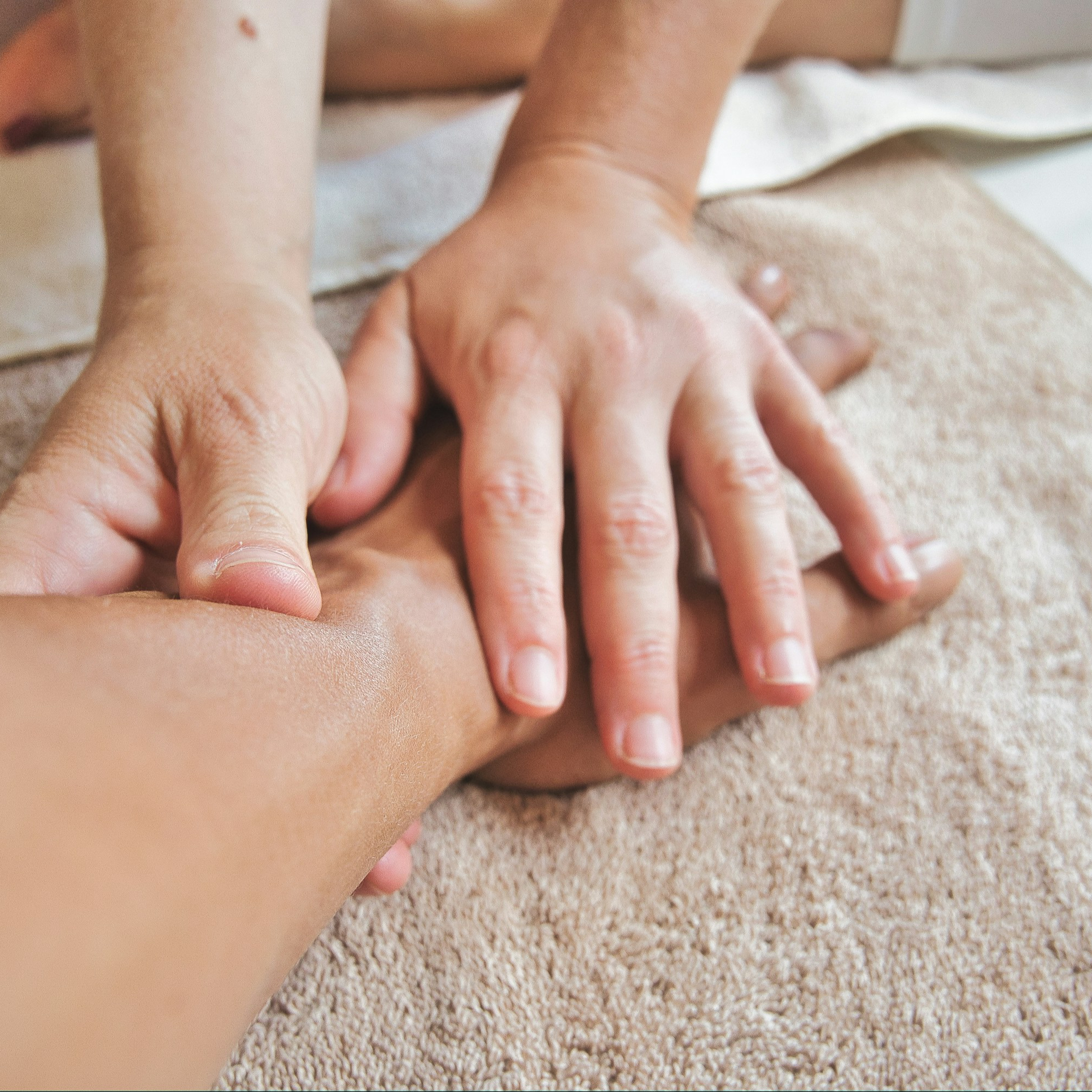 Massage des mains