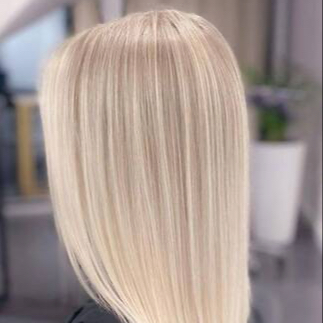 Zesvětlení kořínků+Přeliv+Střih a Foukaná zdarma/Root lightening