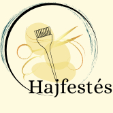 Teljes hajfestés félhosszú