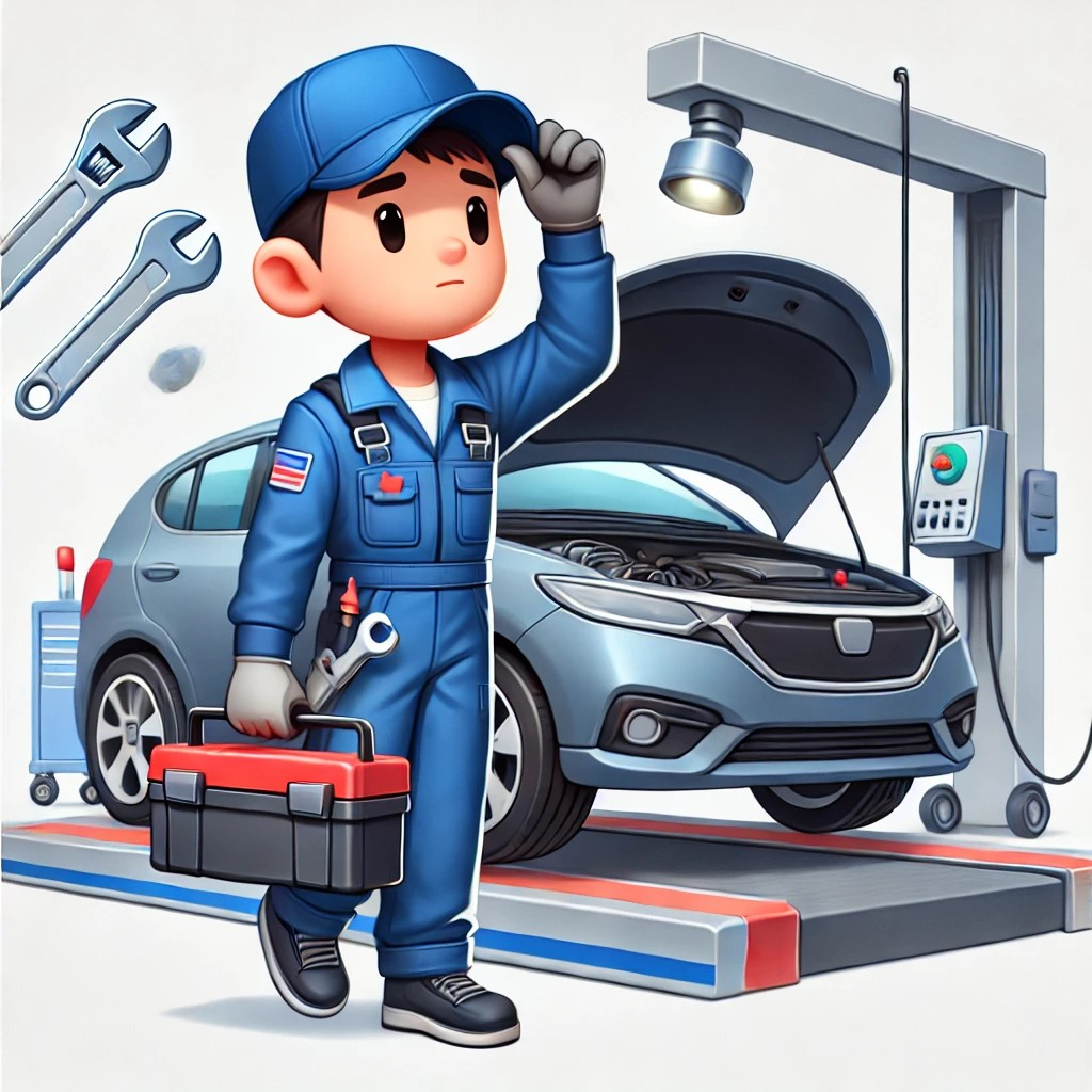 Provedení technické prohlídky / Vehicle technical inspection