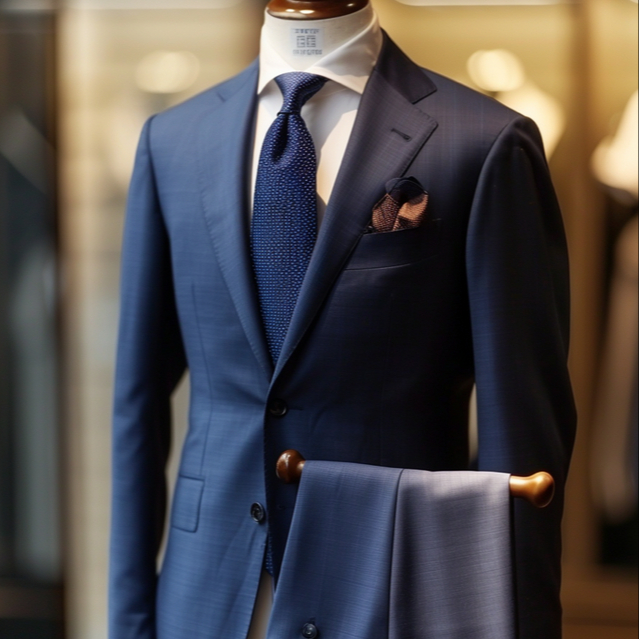Ručně šitý oblek na míru