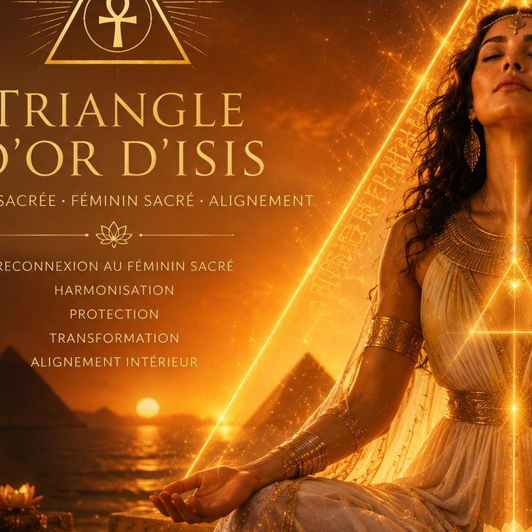 Triangle & Cercle d'Or d'Isis (en présentiel ou à distance)