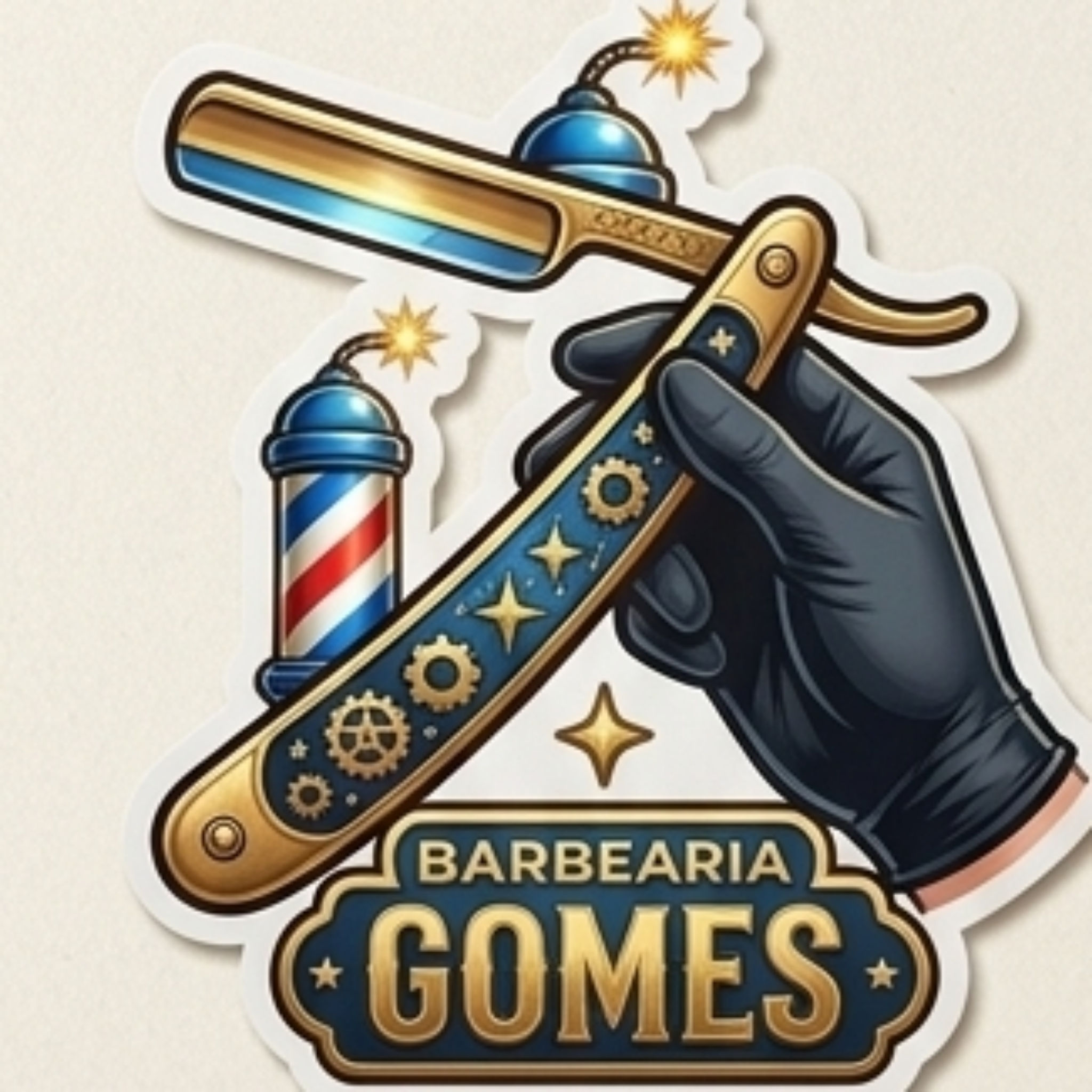 Corte degradê ou fade + sombrancelha