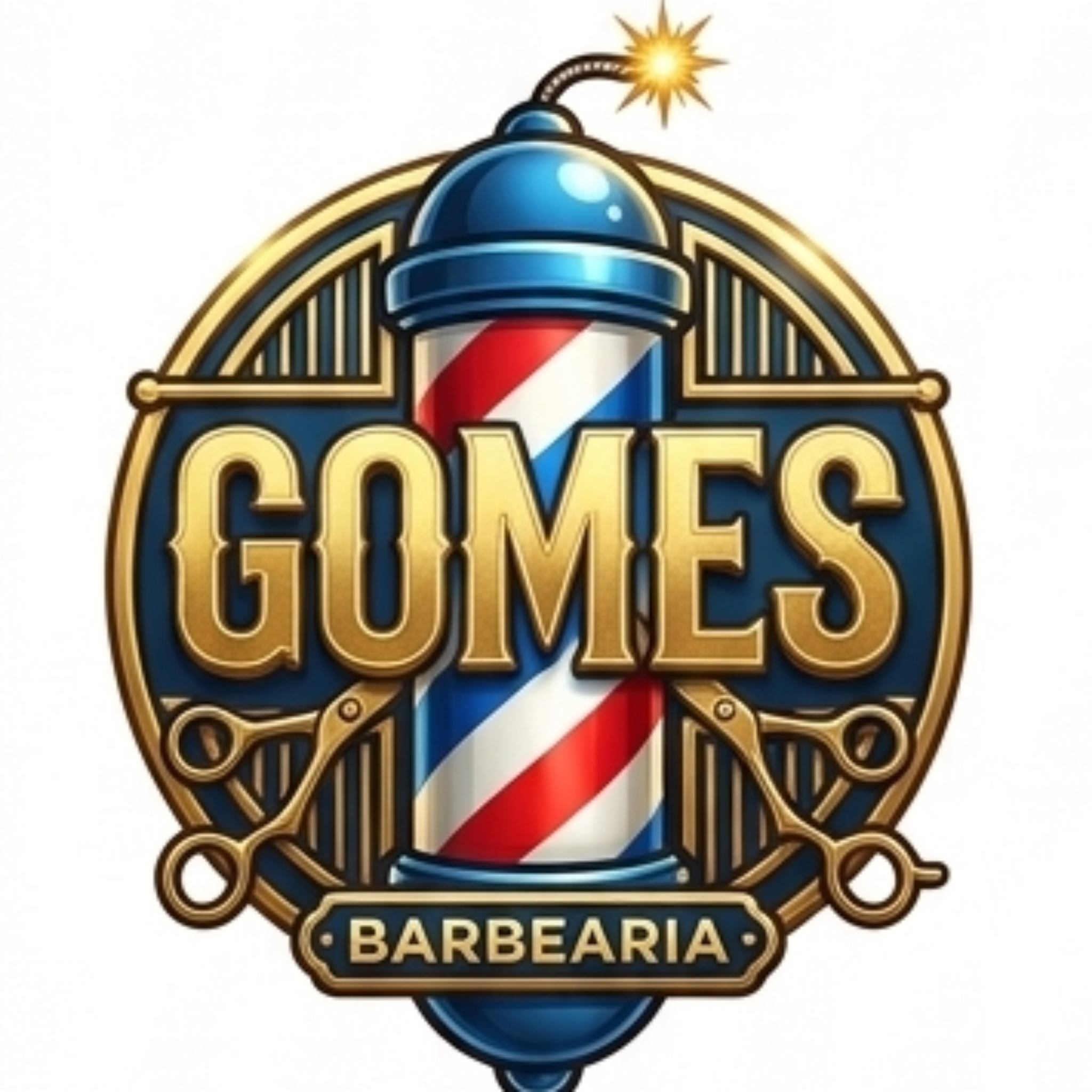 Corte de pente único + barba