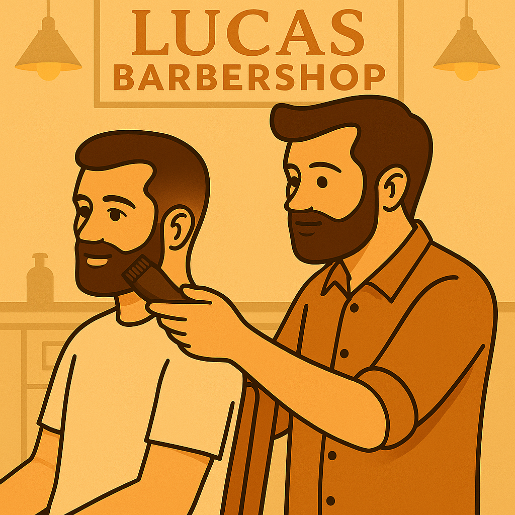 Střih strojkem a úprava vousů/HOT TOWEL