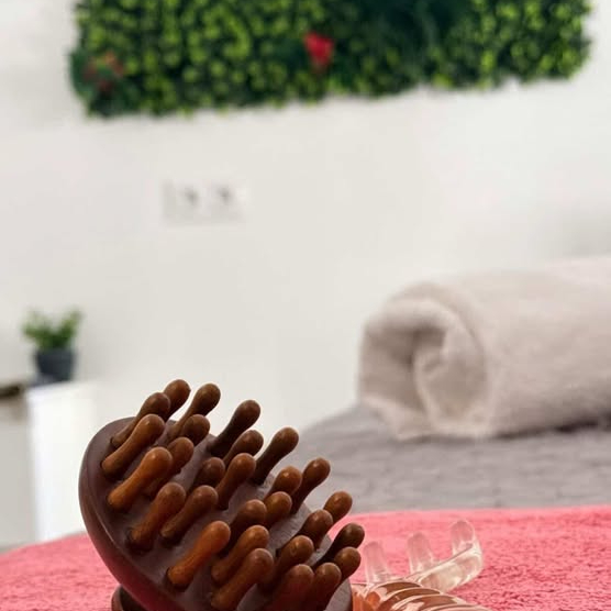 Massage du cuir chevelu