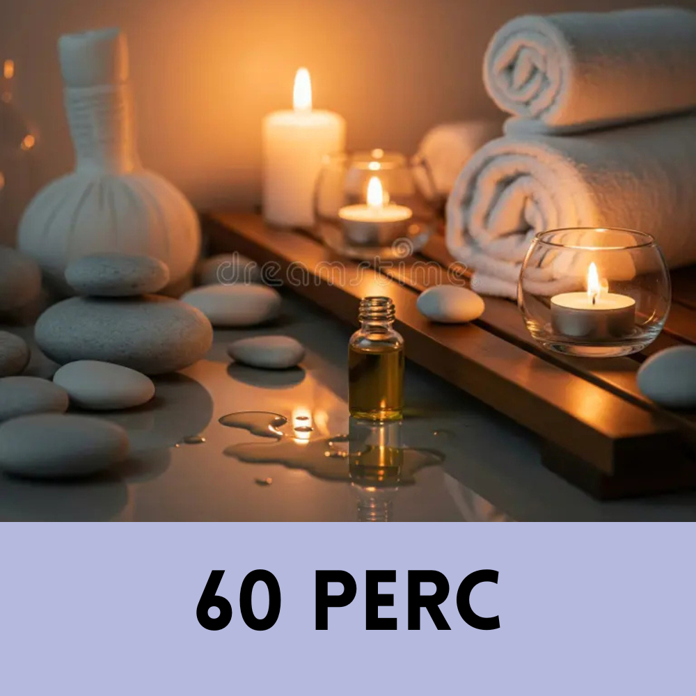 60 perces relaxációs masszázs