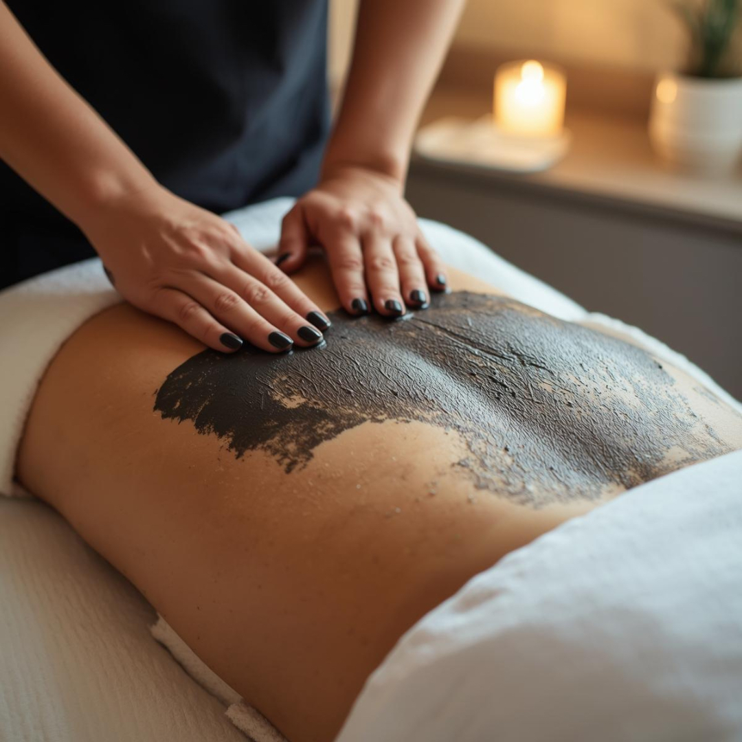 Fango nero del mar morto