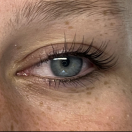 Lashlifting řas (natočení)