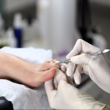 Pánská lázeňská pedikúra