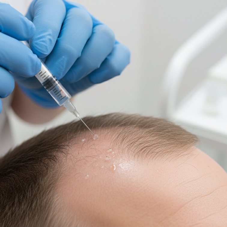 Mezoterapie pro obnovu růstu vlasů