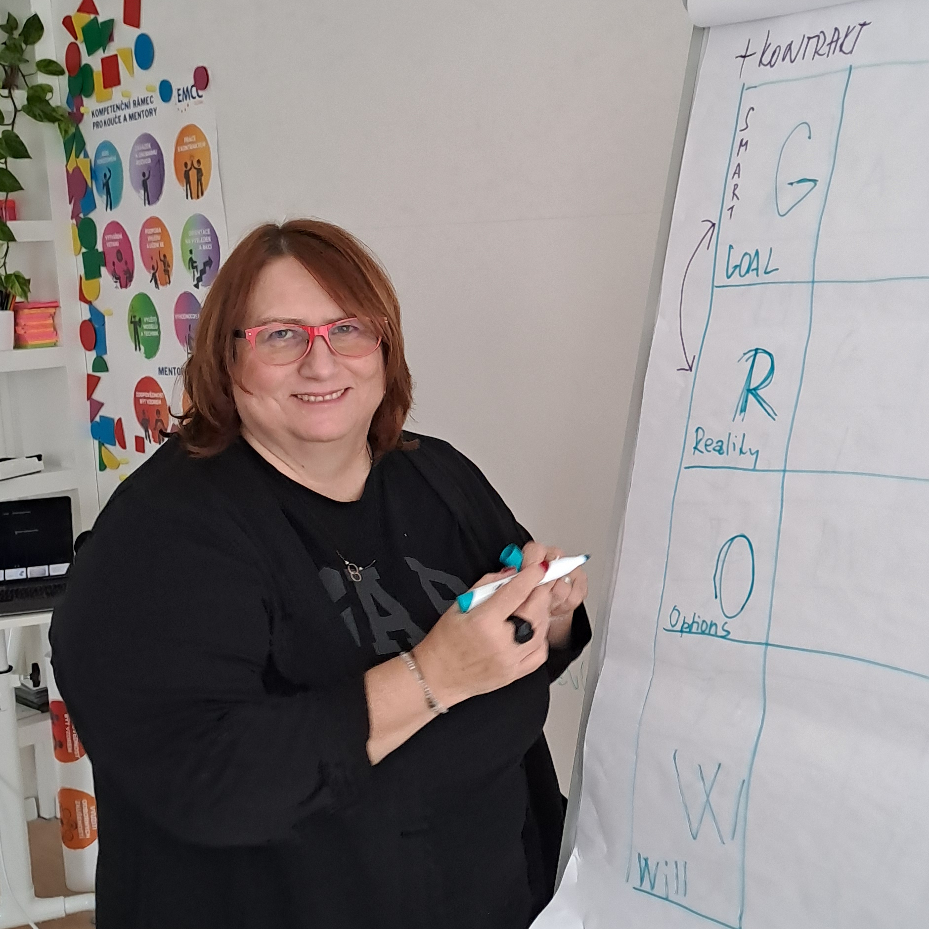 osobně v koučovně