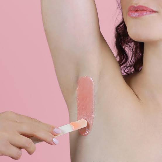 Epilation des aisselles