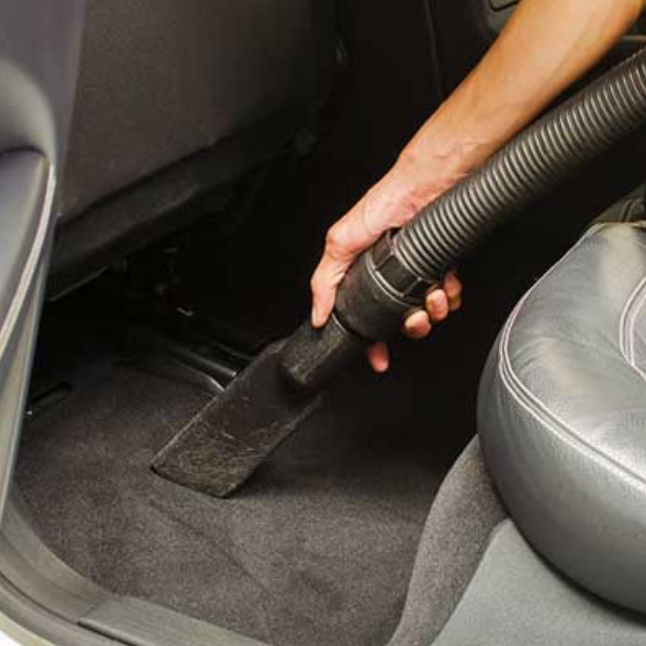 Nettoyage voiture intérieur sans siège
