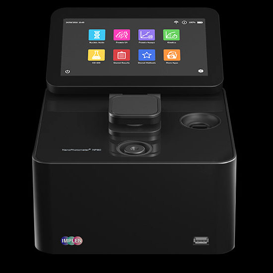 NanoFotômetro ® NP80 - Àcidos Nucléicos e Proteínas