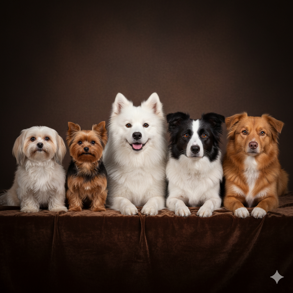 Baño y corte Pelo Largo/Doble Capa (4-10kg)