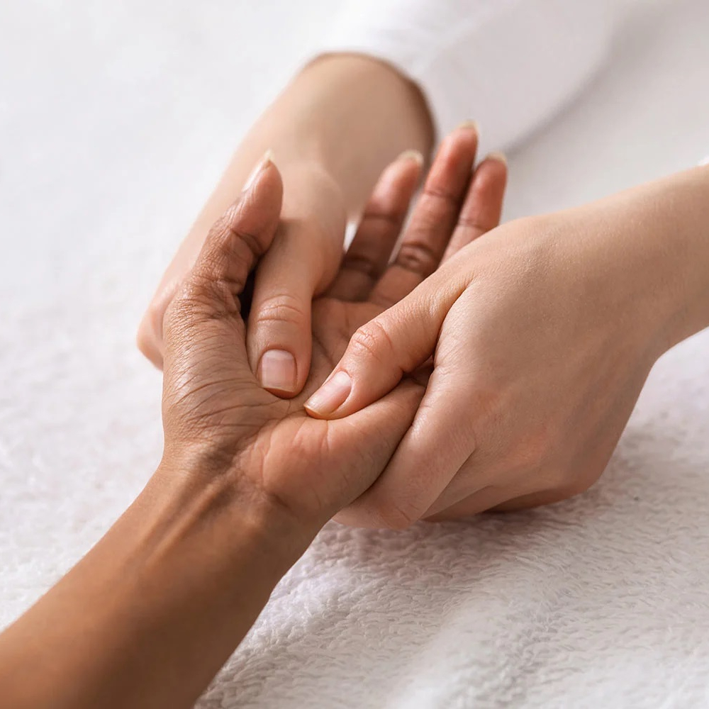 Hand & arm massage therapy 30 min