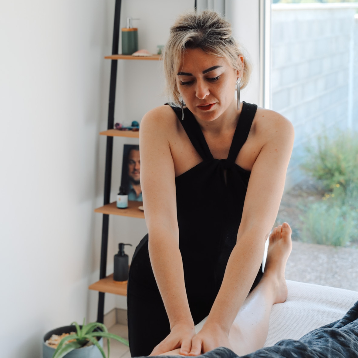 Drainage lymphatique et remodelage des jambes