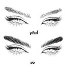 Laminace a úprava obočí