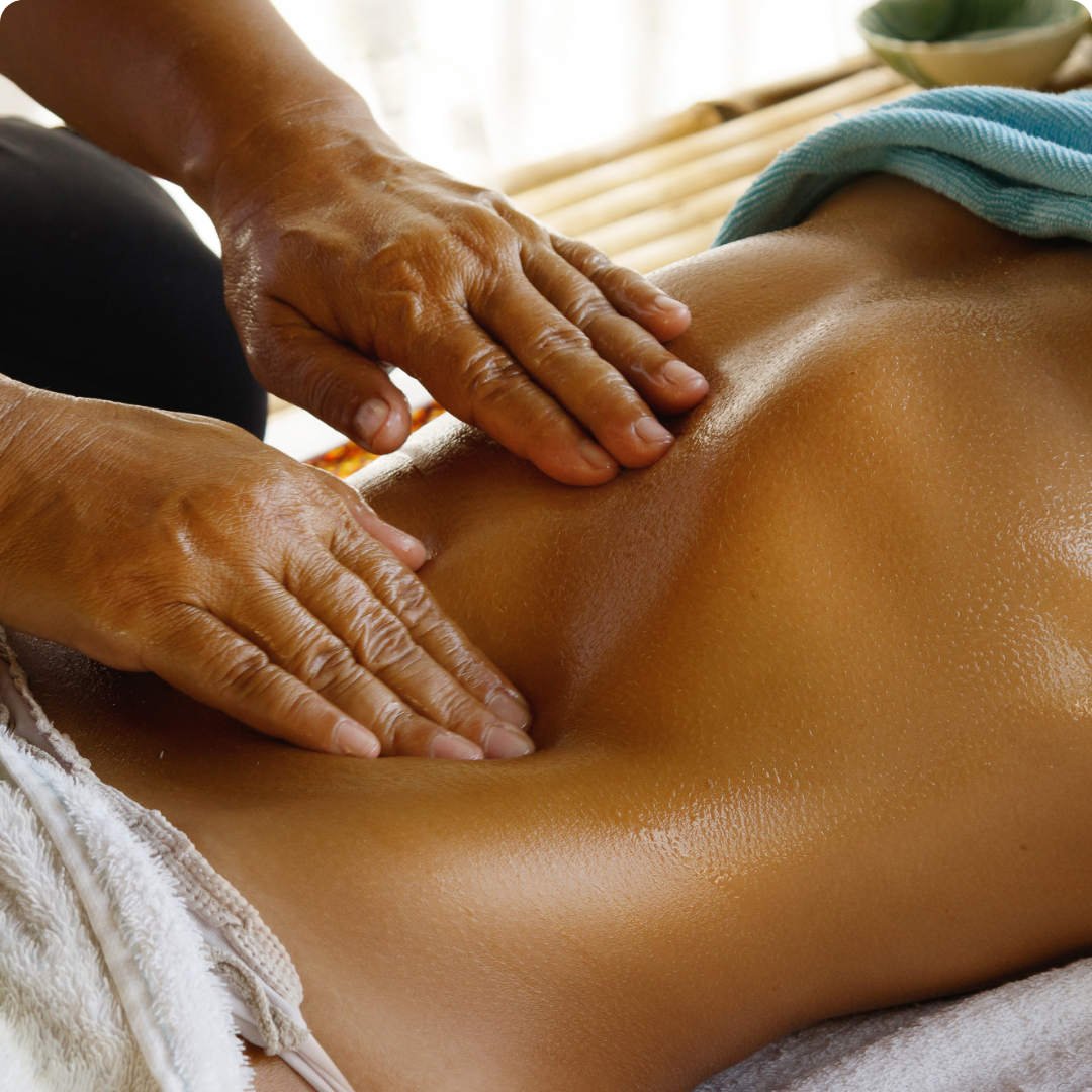 Massage fascia du ventre