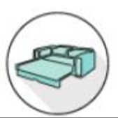 LIMPEZA SOFÁ CAMA - SENTADO 2 À 5 PESSOAS