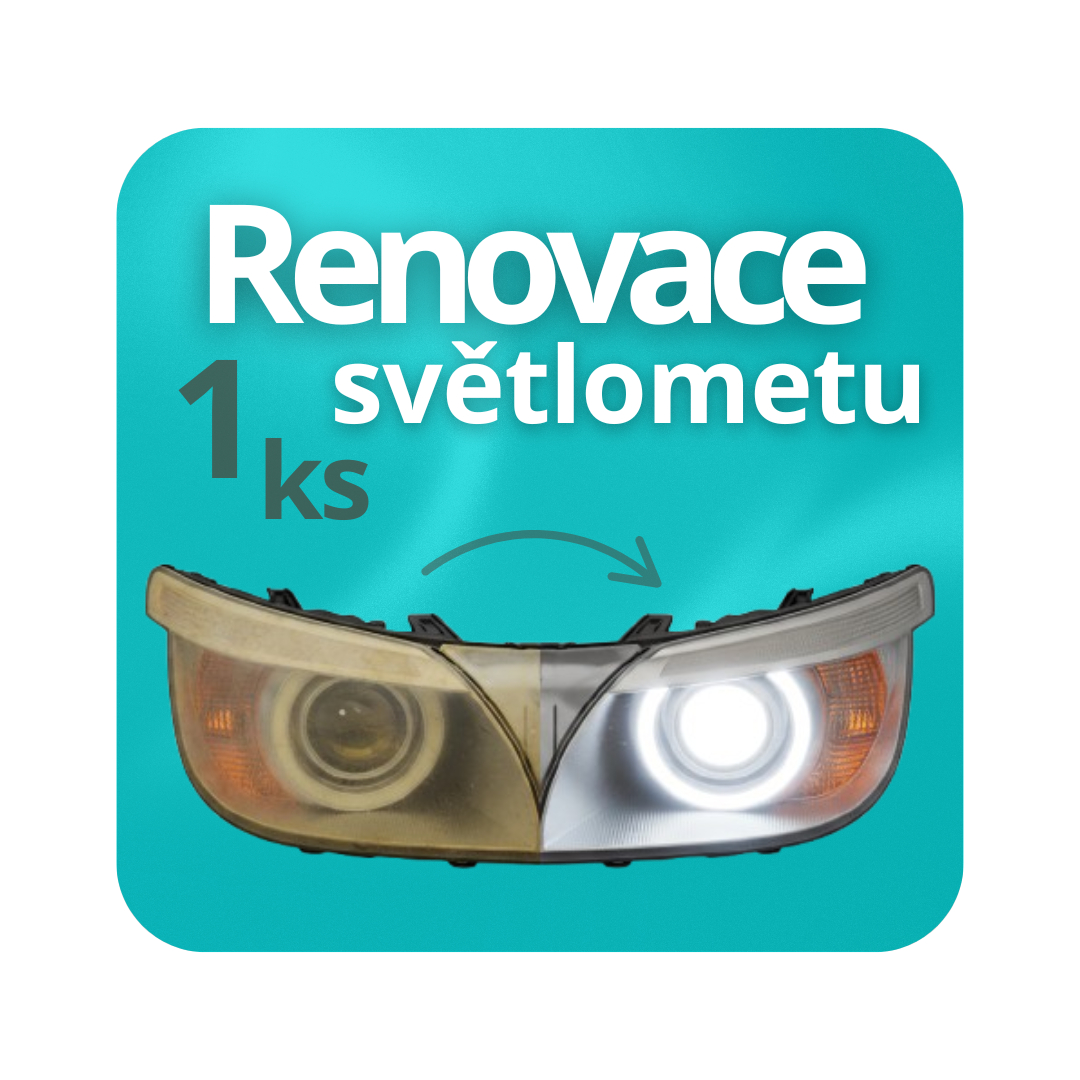 Renovace předního světlometu (1ks)
