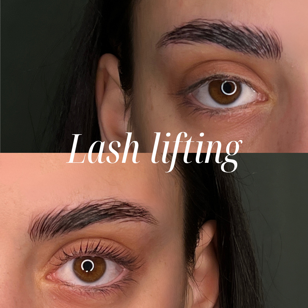 Laminace řas//Lash lifting