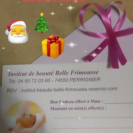 Offrez vos bons cadeaux par mail (ou directement à l'institut)