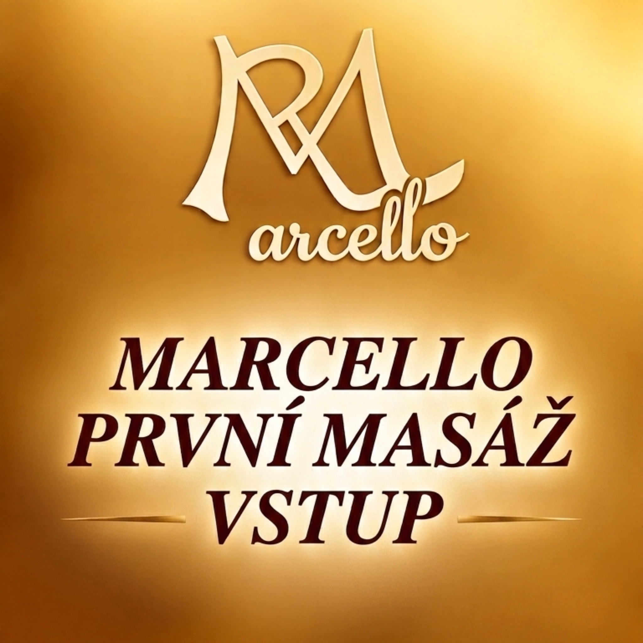 PRVNÍ MASÁŽ - MARCELLO VSTUP