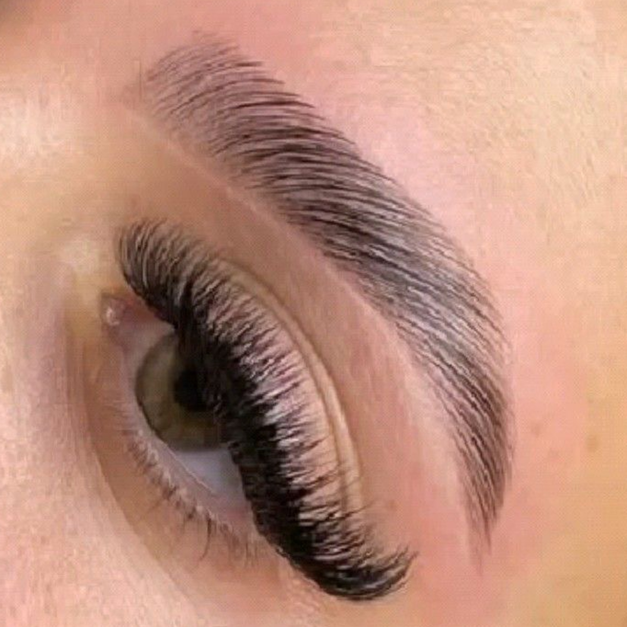 Brow lift + teinture