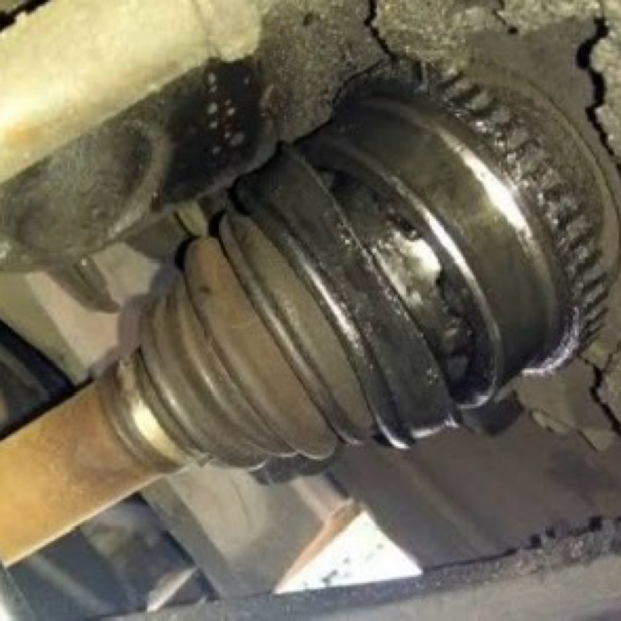 Cambio de guardapolvo de transmision