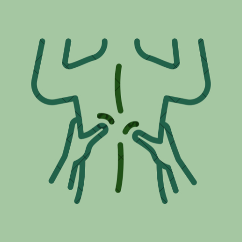 Masáž celých zad, šíje, ramen a zadní strany nohou a chodidel