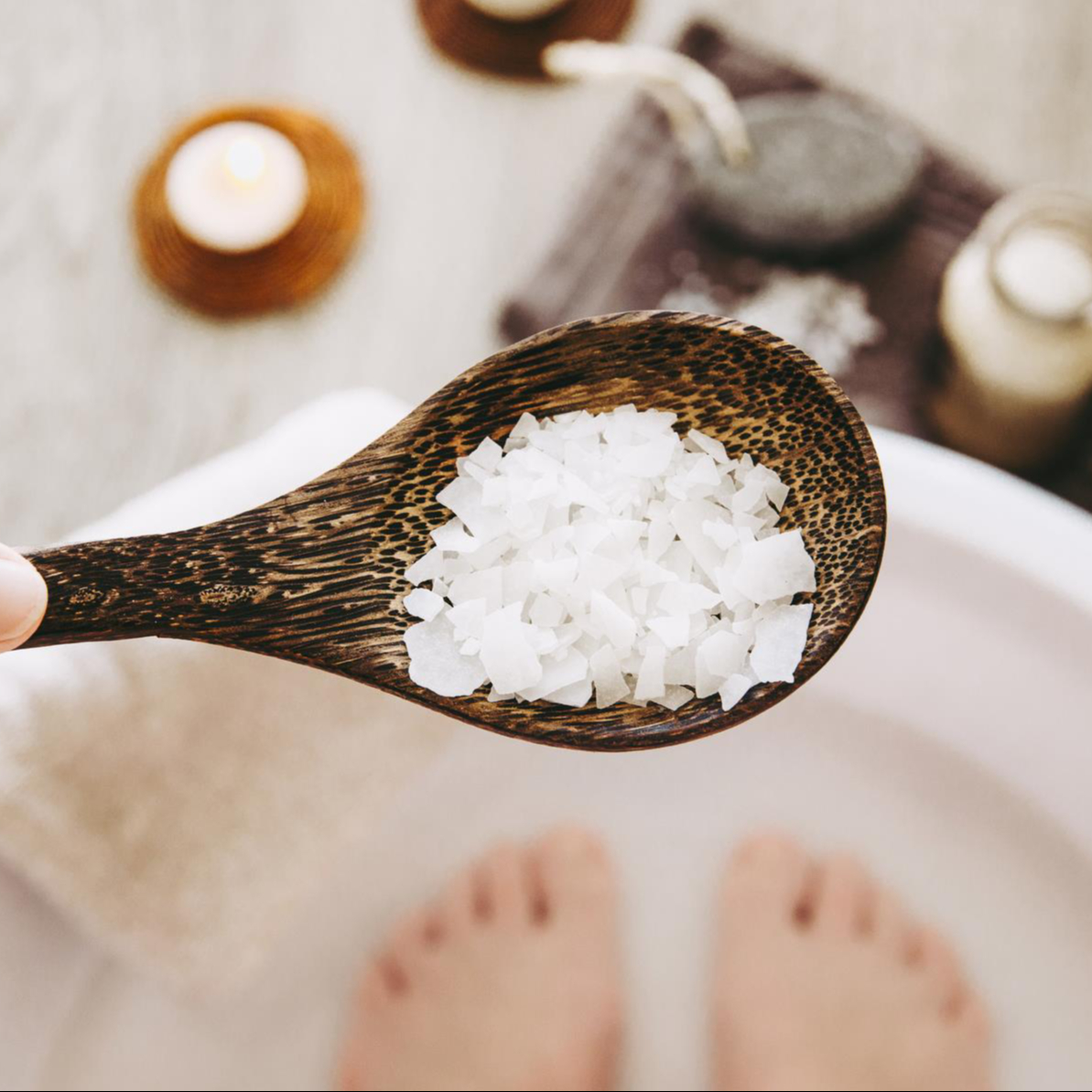 Bain de pieds reminéralisant - Bain Minéral 15min