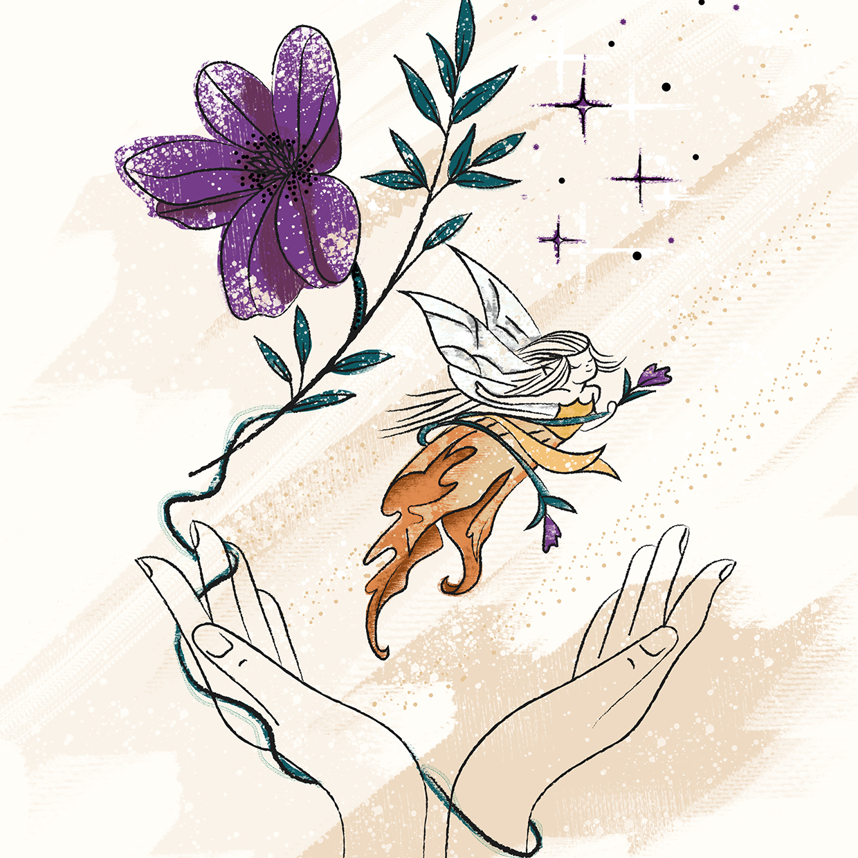 Massage conté Soin Féérique 1h