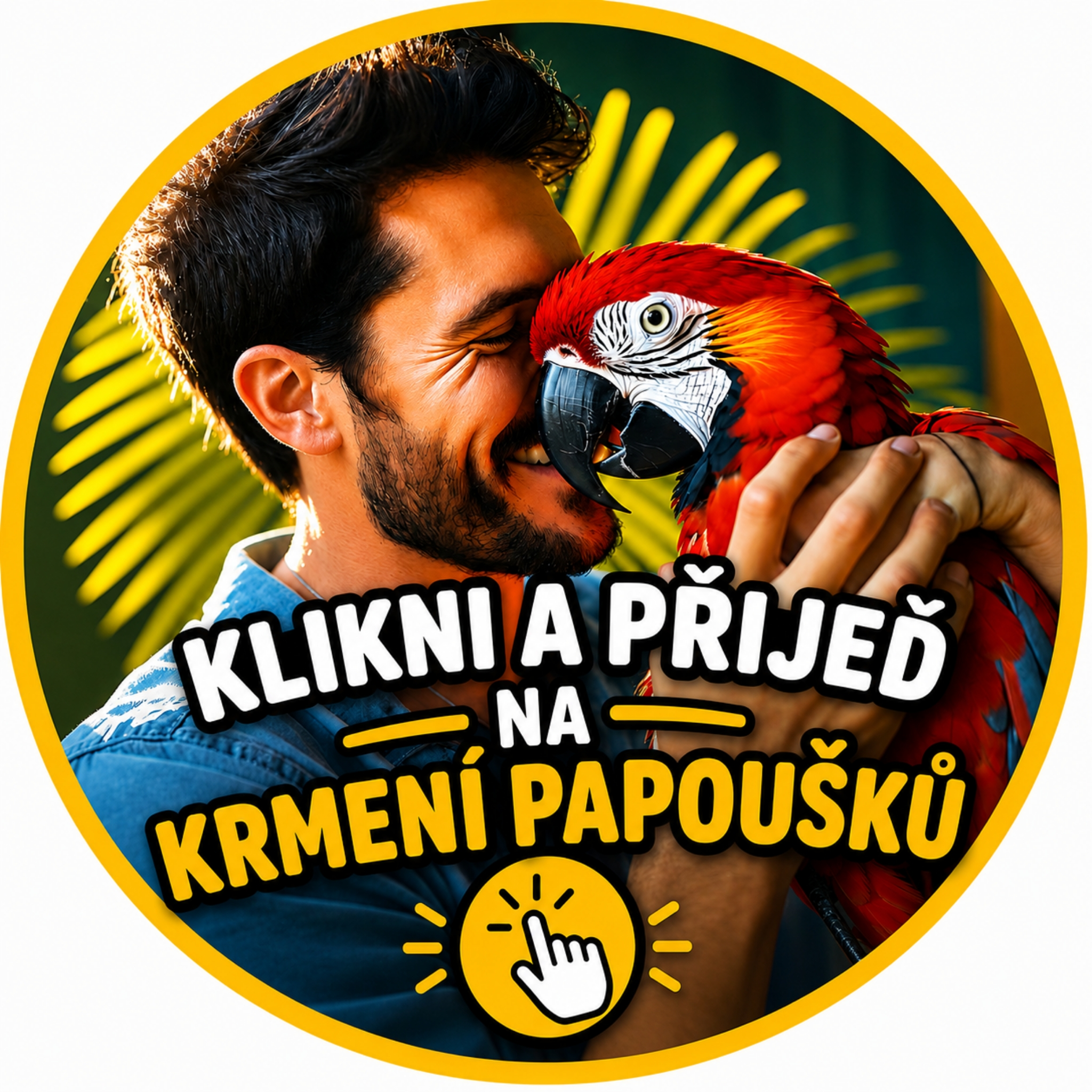 KRMENÍ PAPOUŠKŮ - LETEM SVĚTEM
