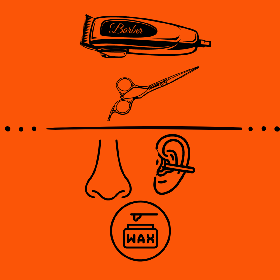 Tapa na Barba e Depilação ouvido e nariz.