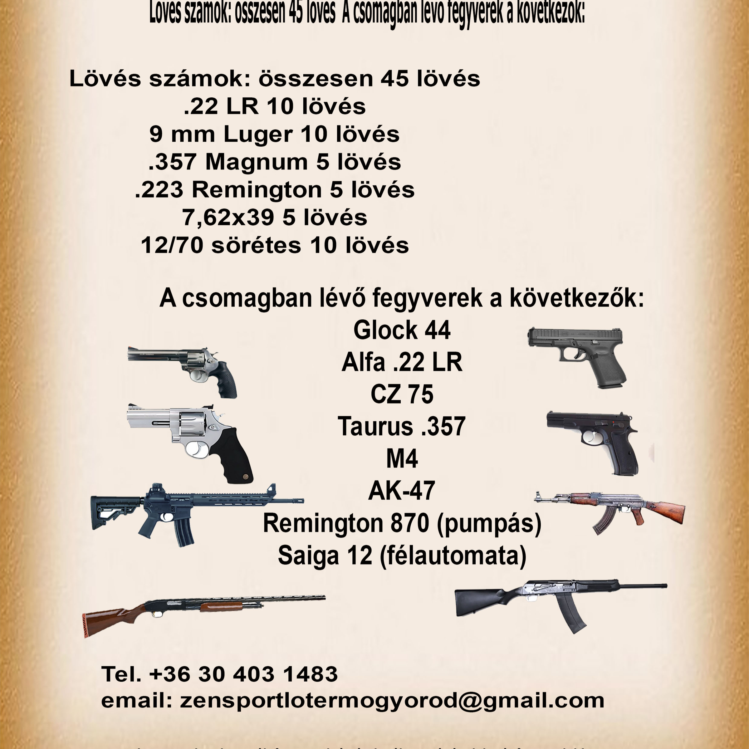 Élménylövészet haladóknak – Rapid éles MAXI