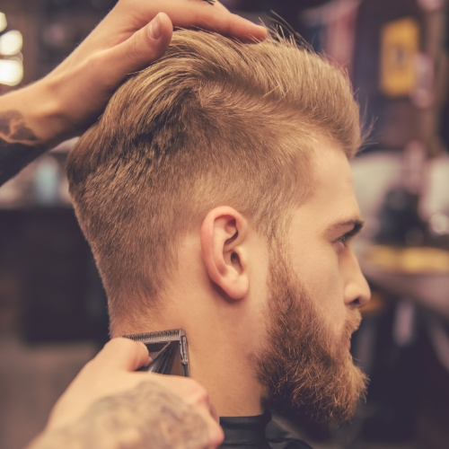 Egy hossz haj + szakállvágás, igazítás