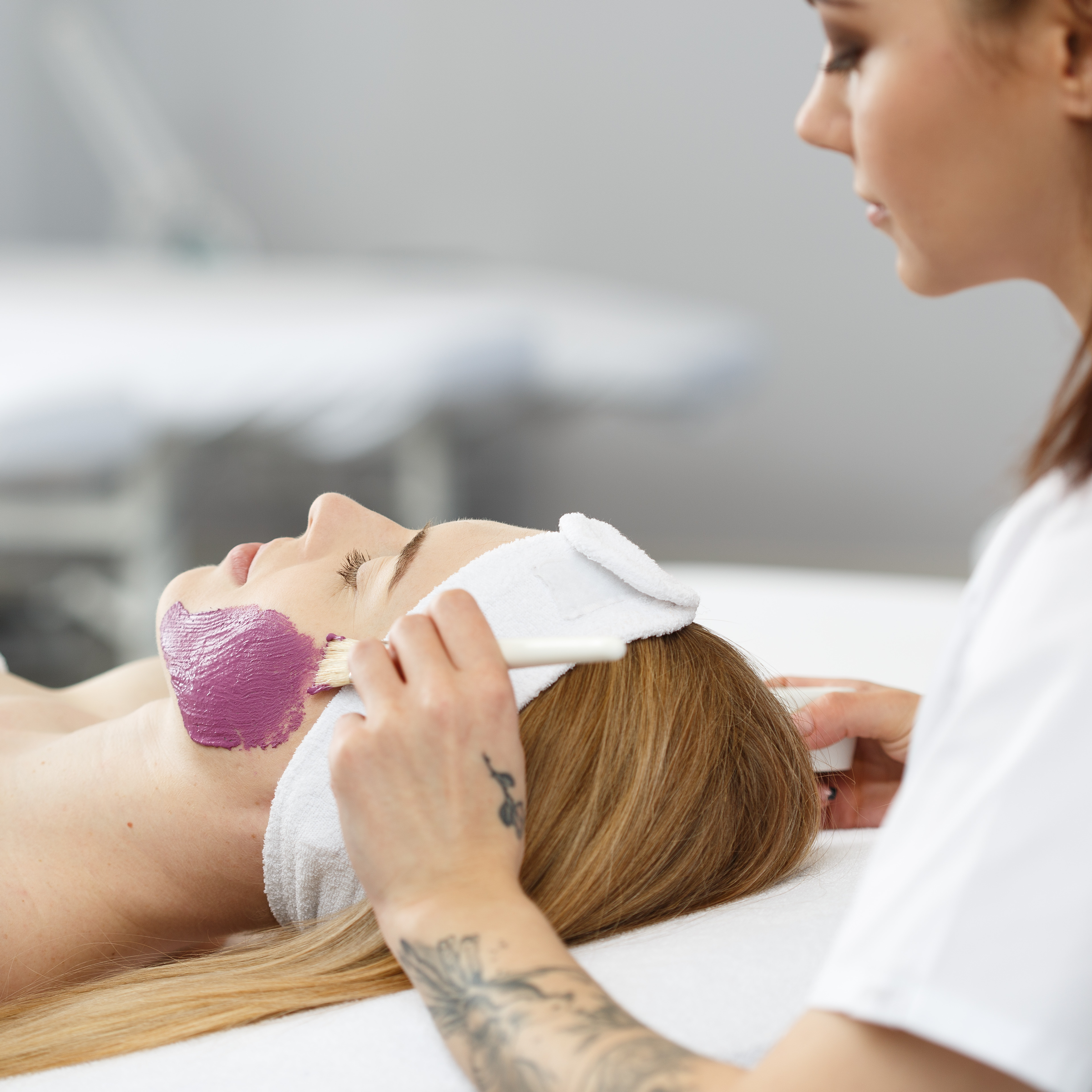 Zabieg pielęgnacyjny twarzy