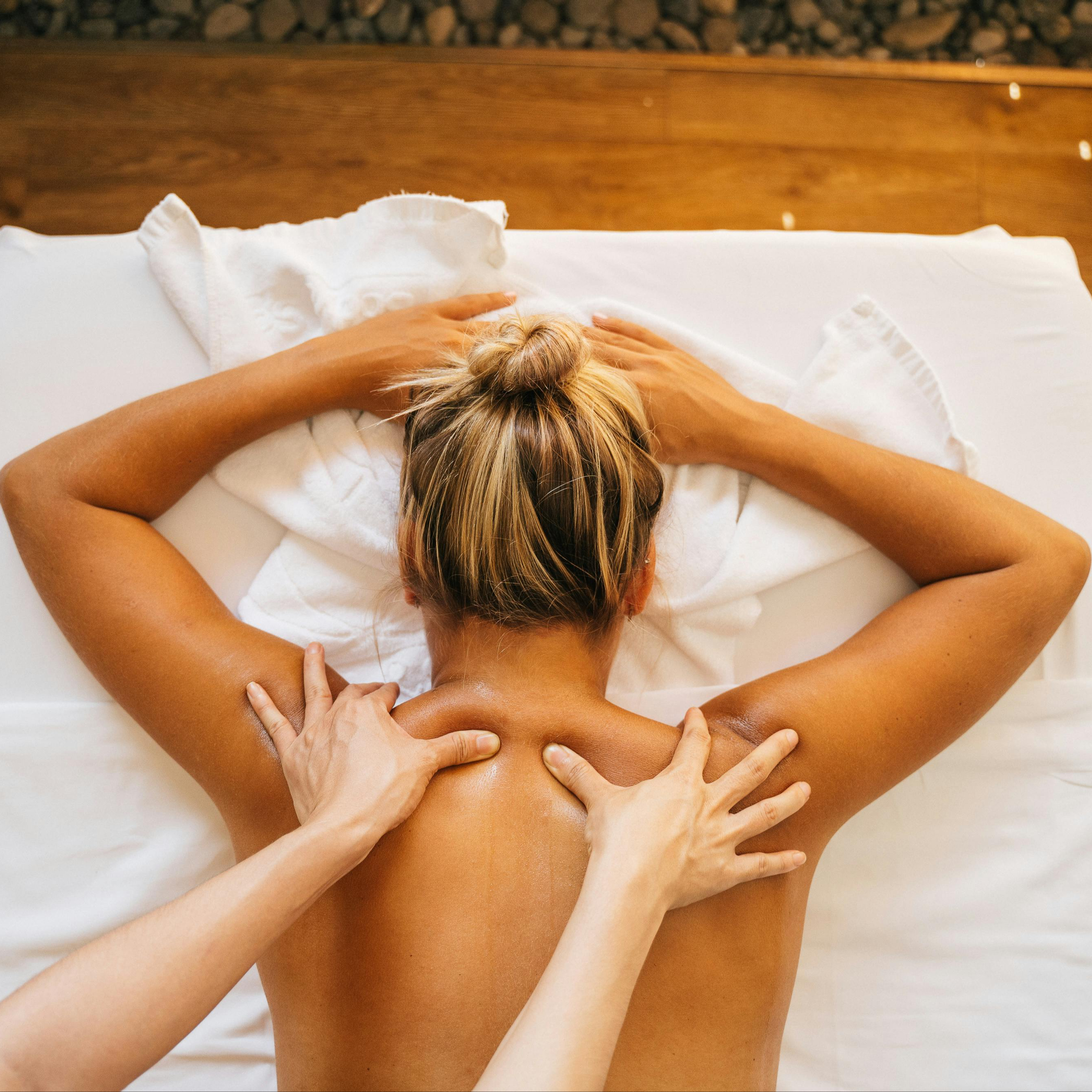 Modelage relaxant corps.