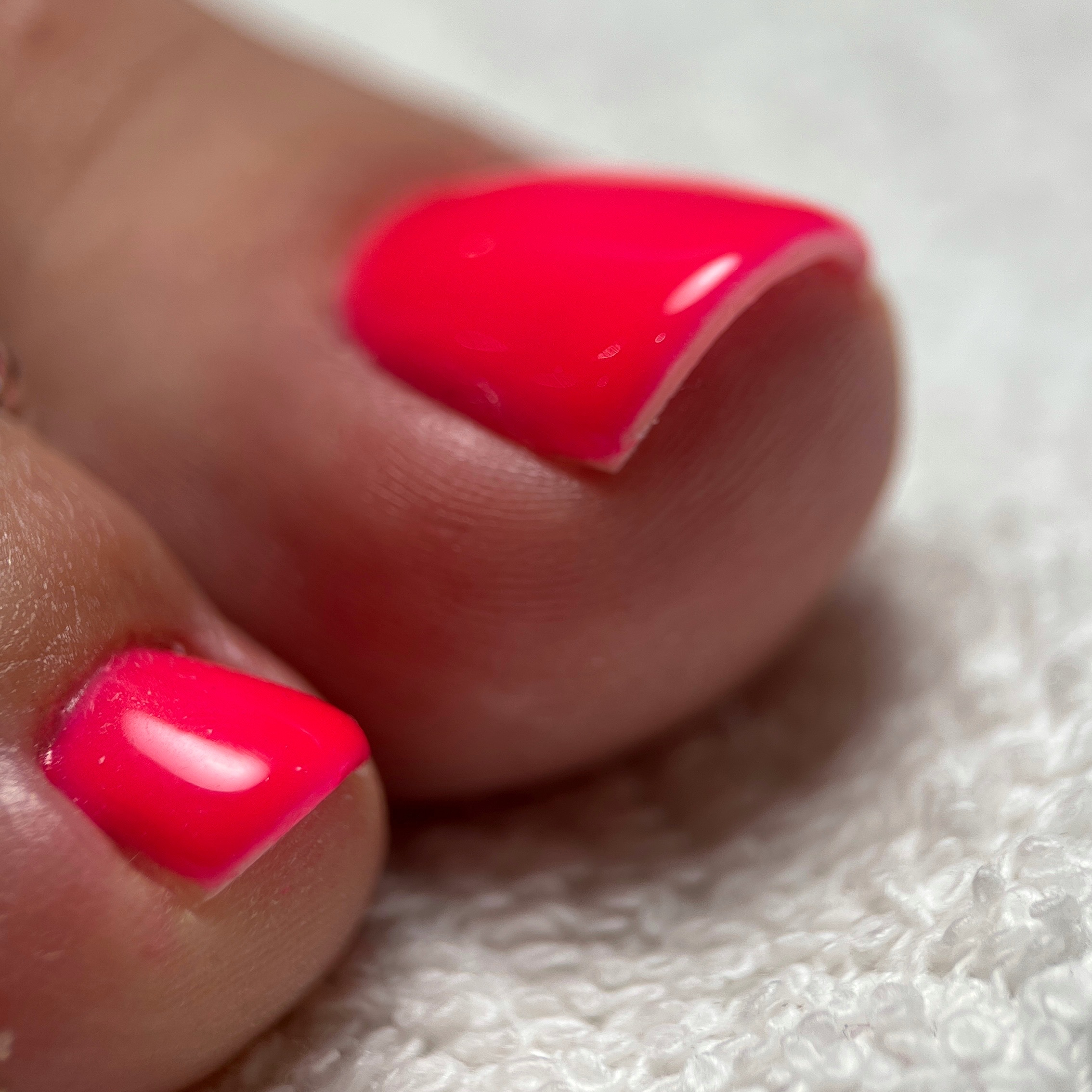 Pédicure - Semi-permanent couleur unie