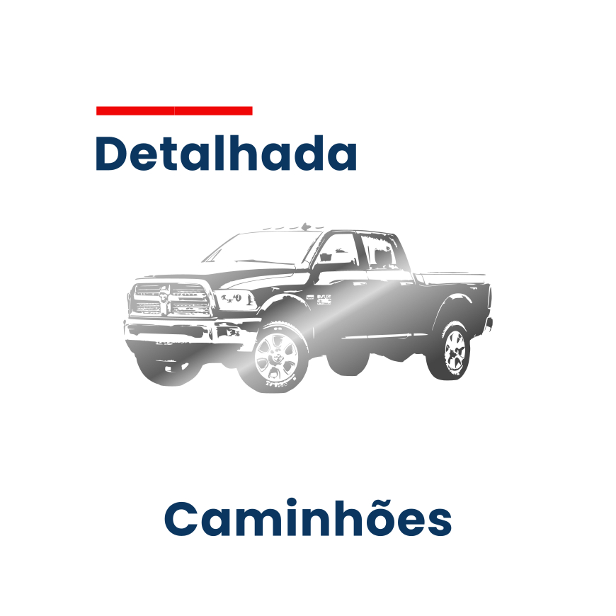 Lavagem Detalhada - Caminhões