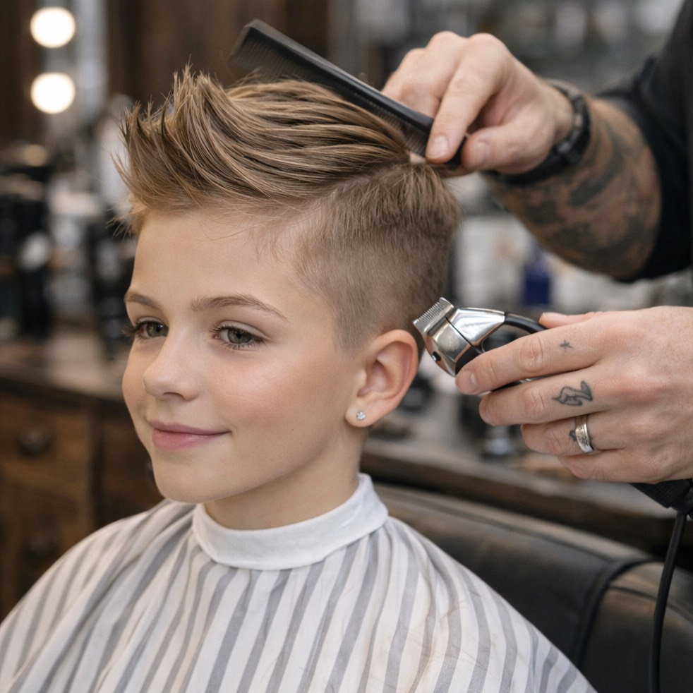 Chlapecký střih do 10 let