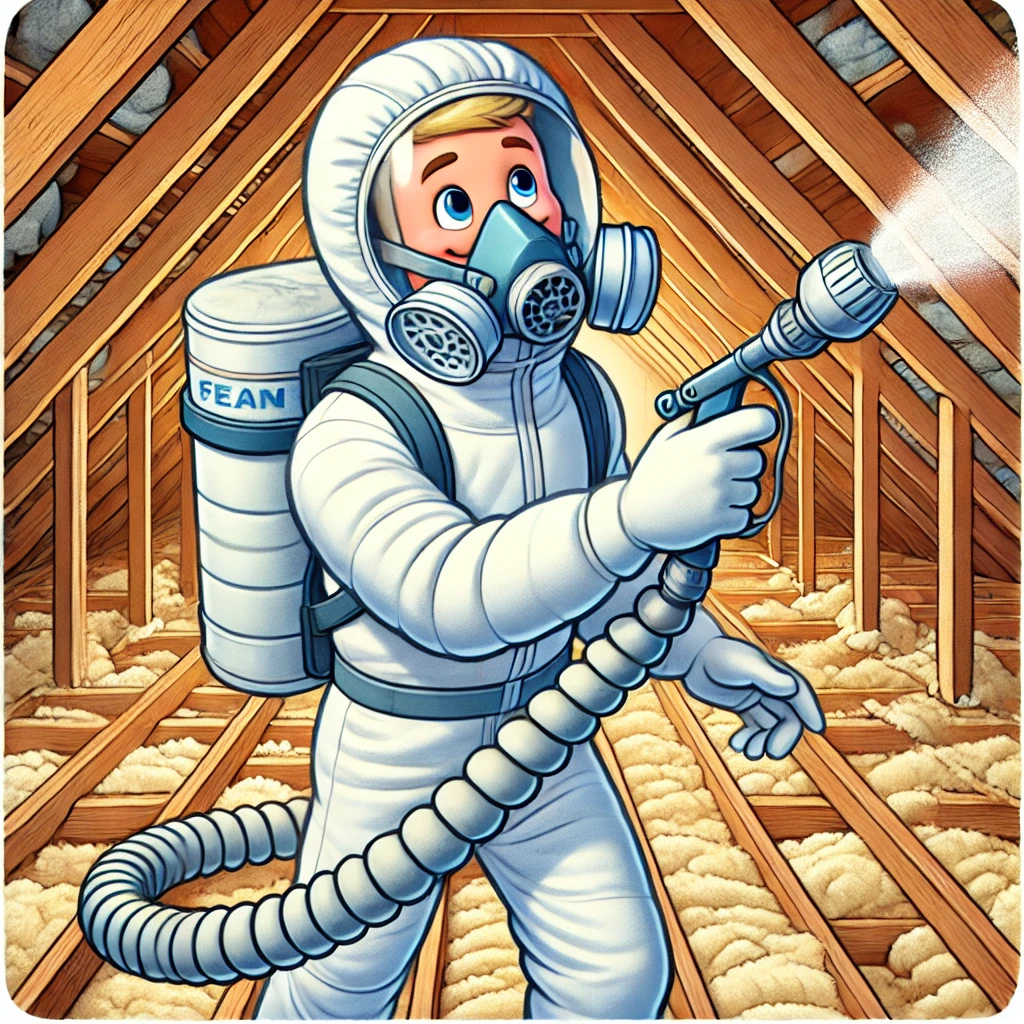 Izolace pěnou / Foam insulation