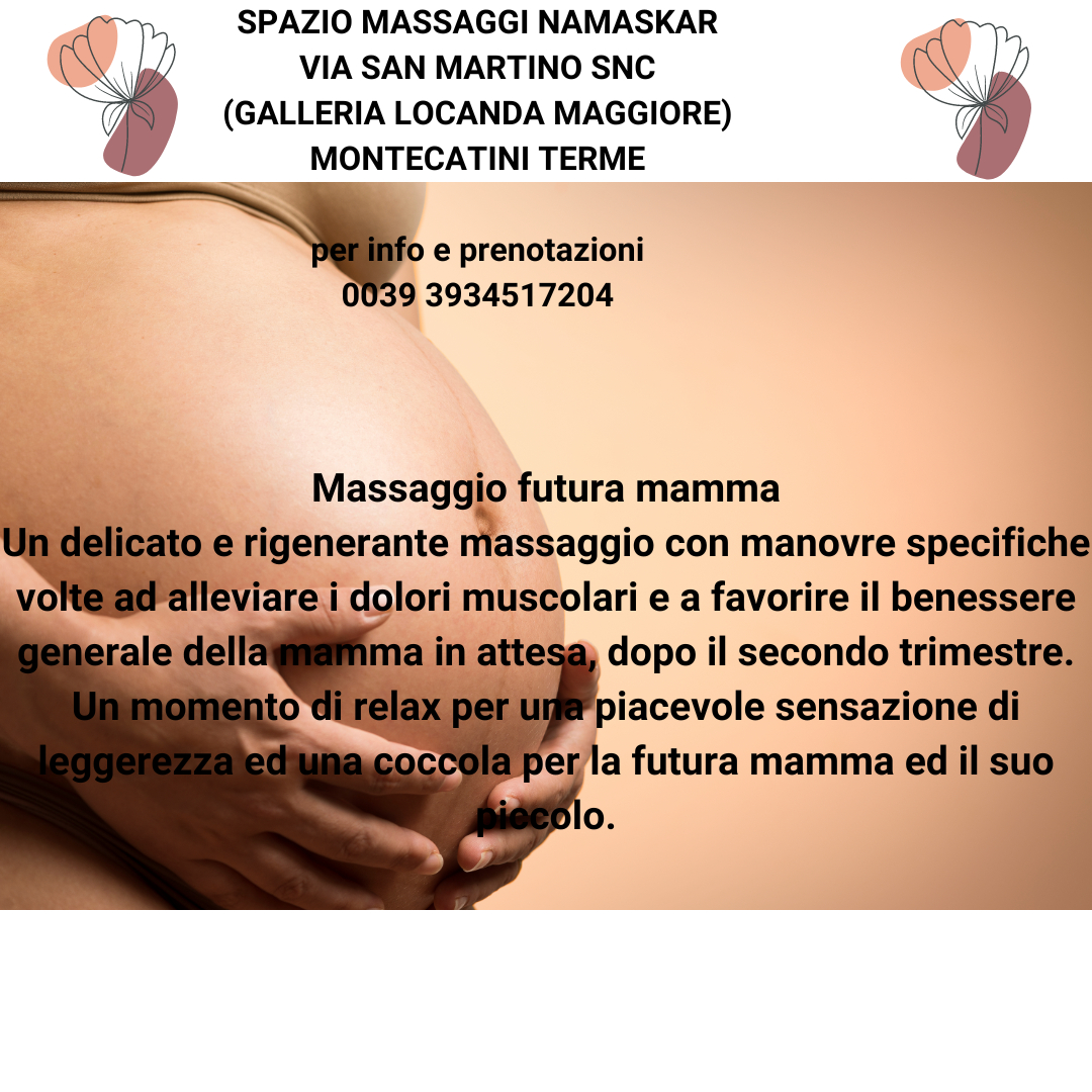 Massaggio futura mamma